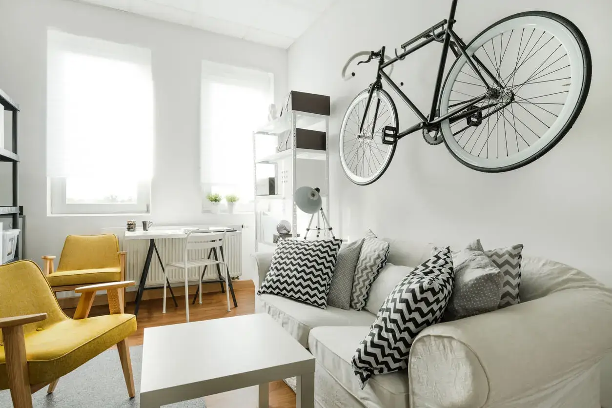 Exemple de studio en résidence étudiante à Villeurbanne