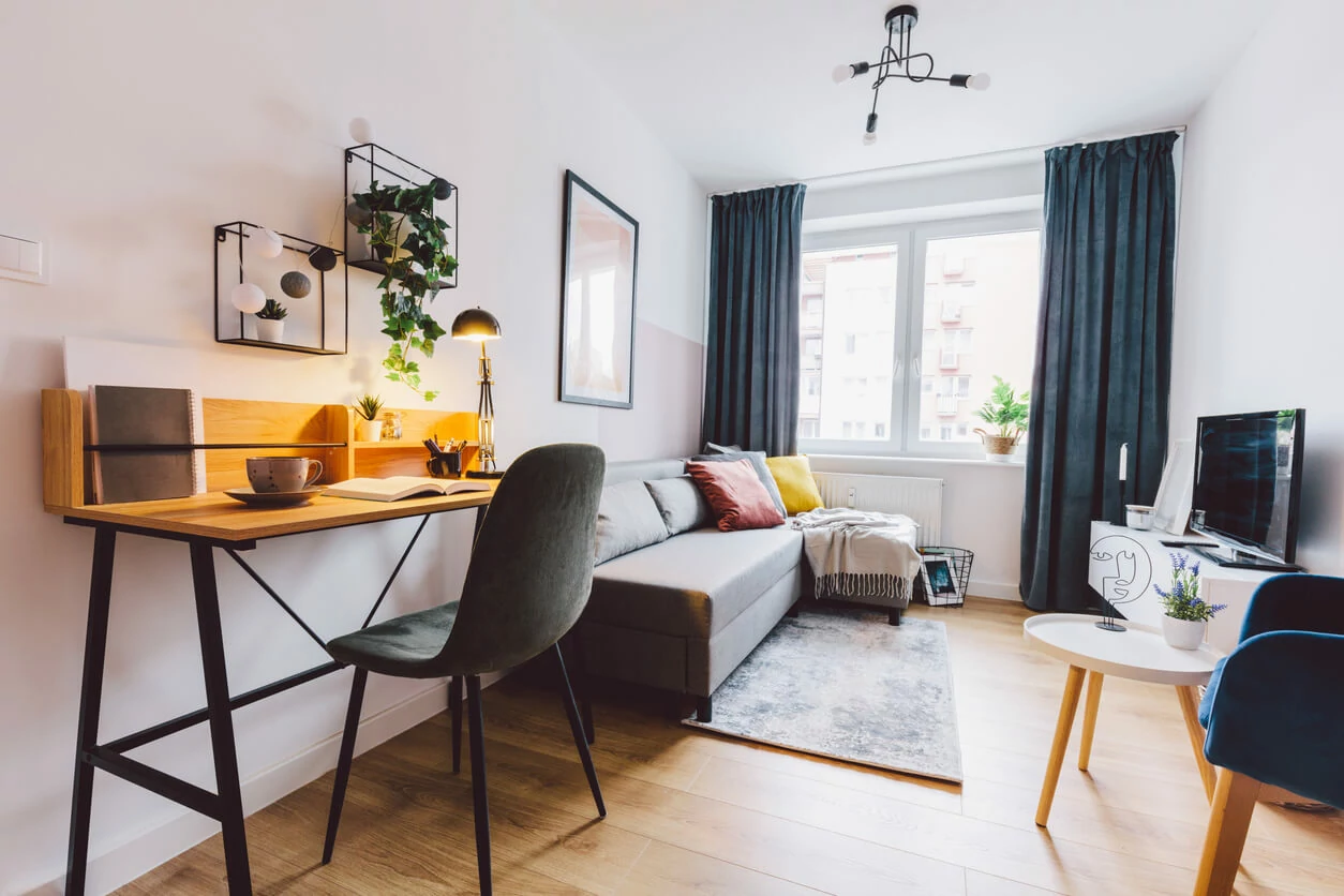 Intérieur chic d'une chambre