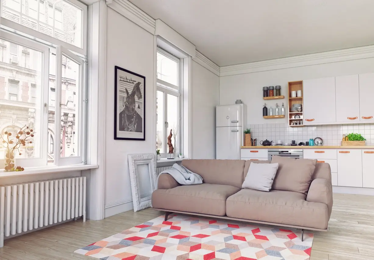 Exemple d'un appartement en résidence étudiante à Cergy 
